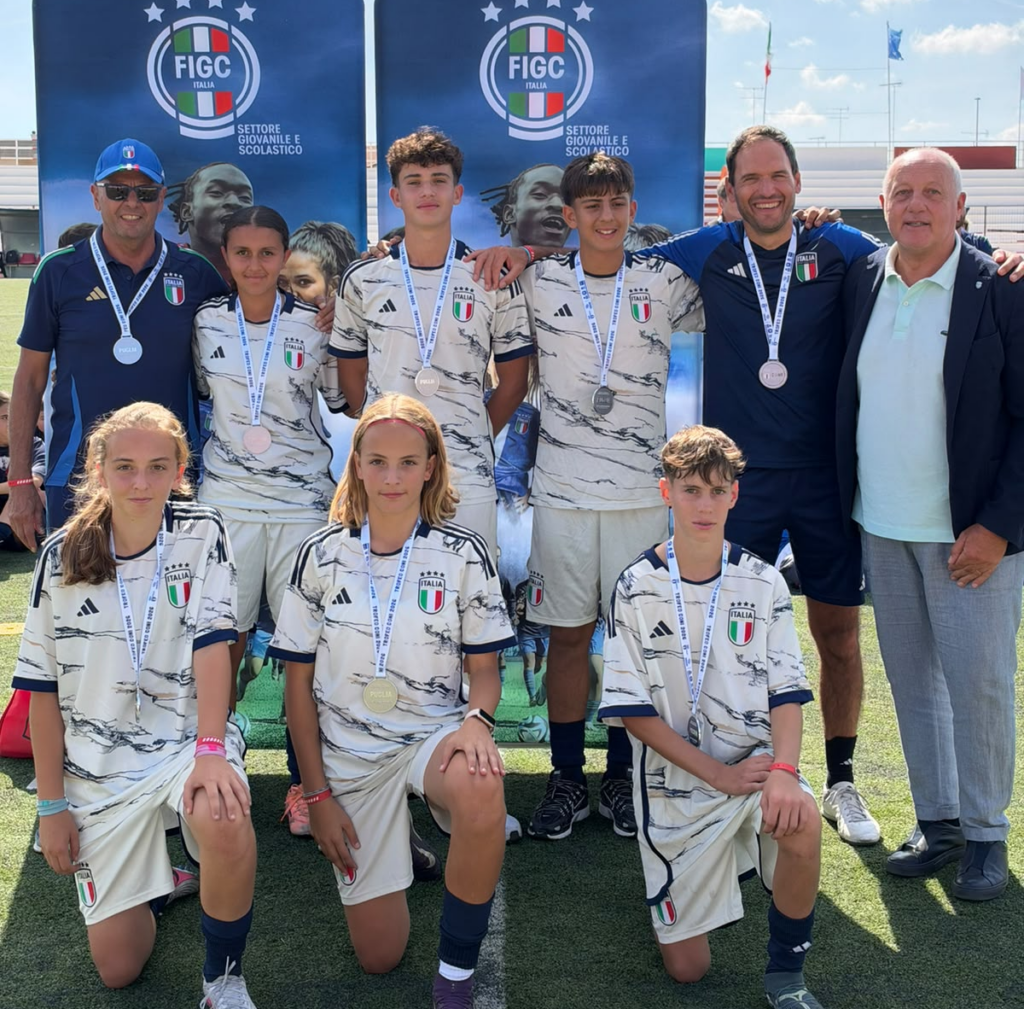 La selezione SGS-FIGC di Bolzano seconda al Trofeo CONI nel 3vs3